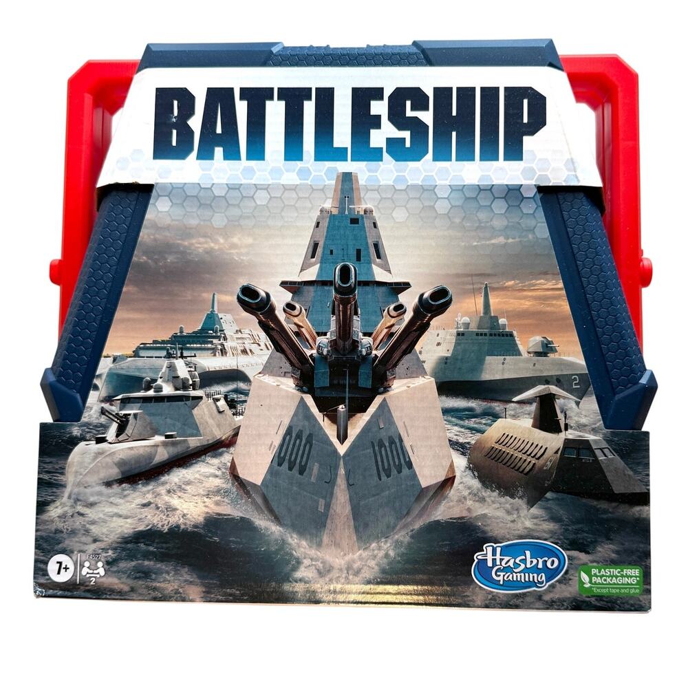 HASBRO Battleship Board Game Strategy Games for Kids and Adults Family Games
